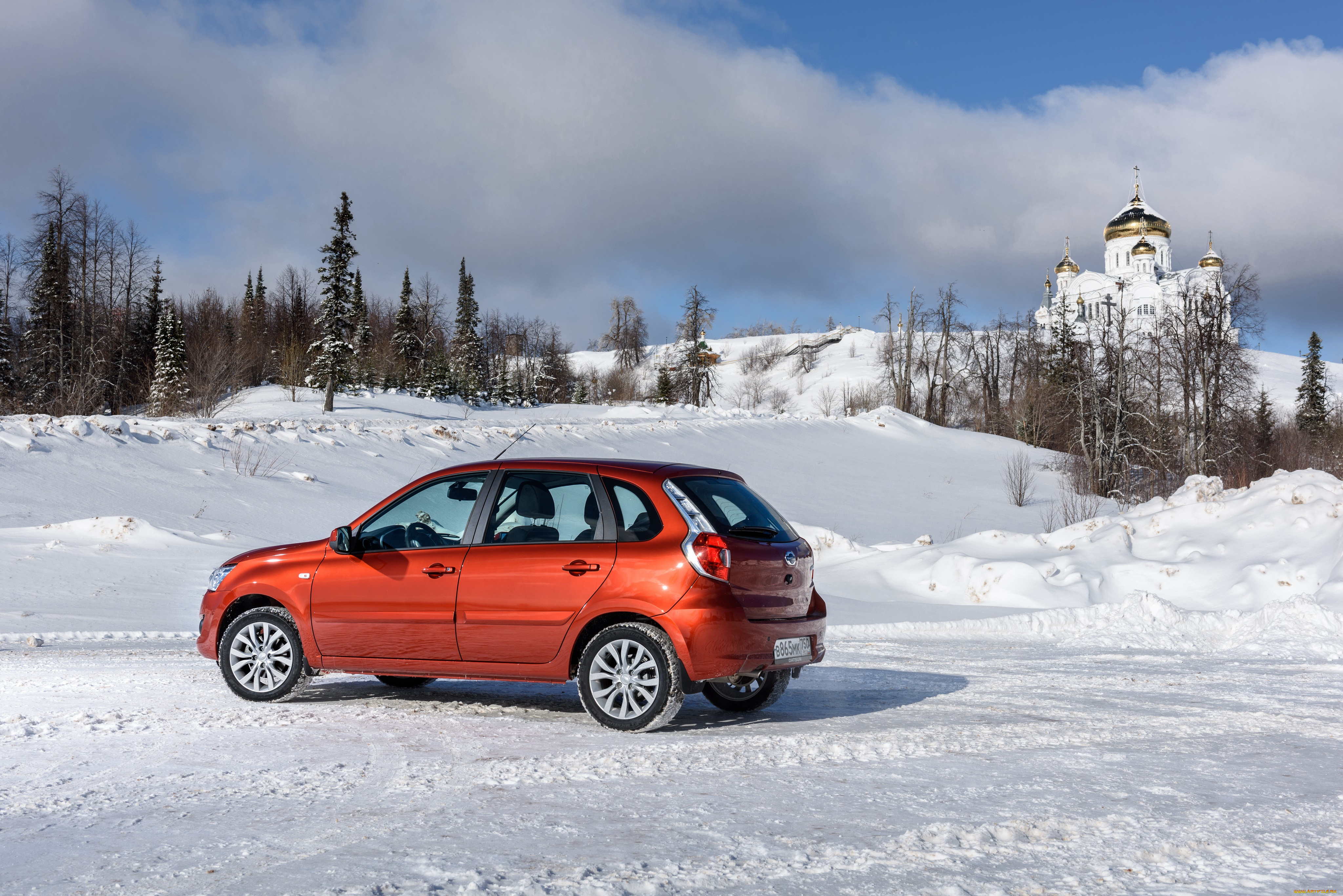 , nissan, datsun, 2015, mi-do